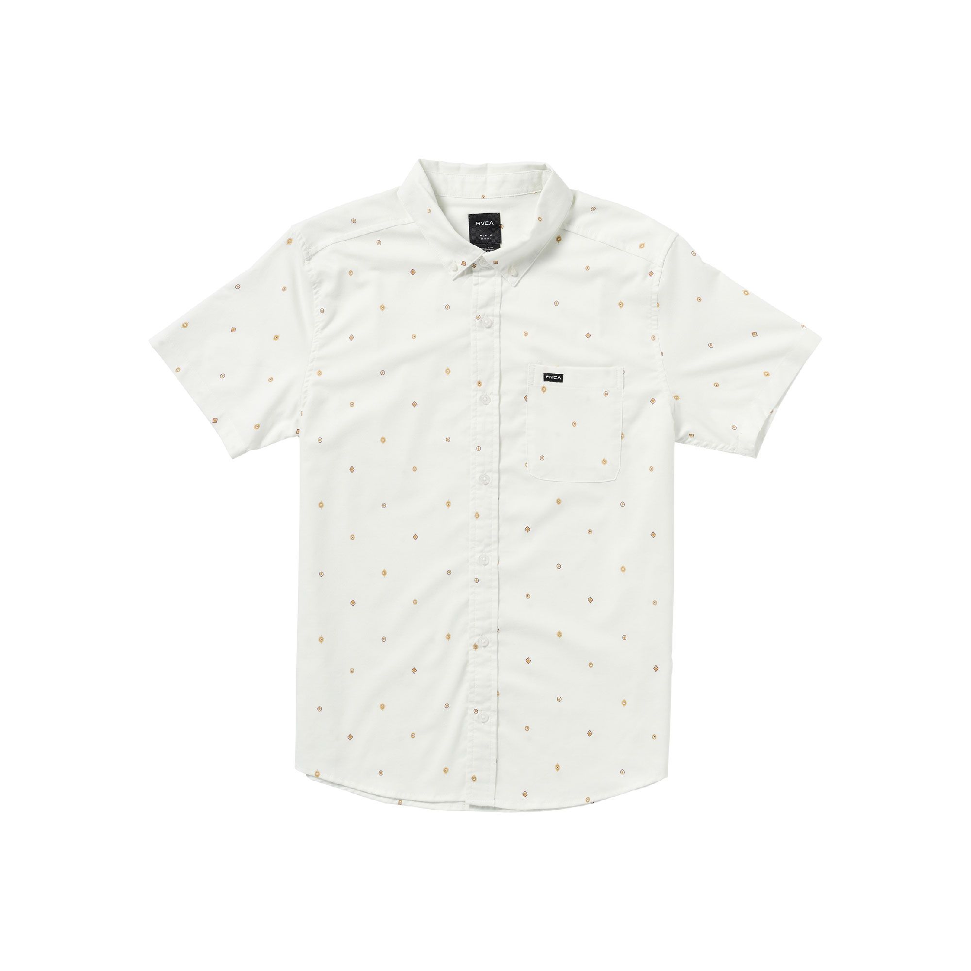 RVCA Men's That'll Do Print Woven T Shirt