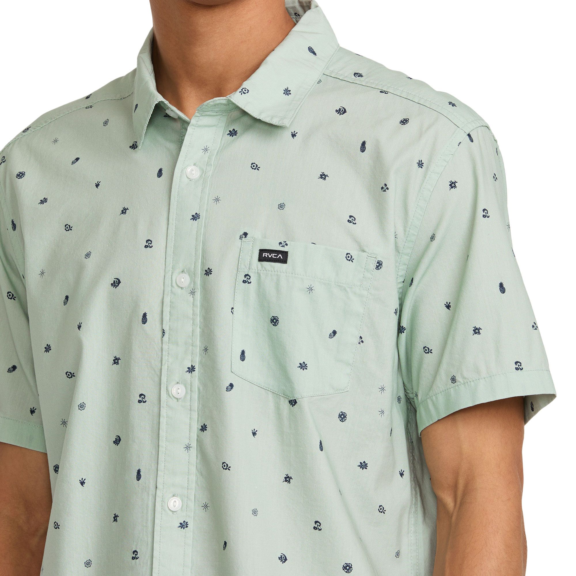 RVCA Men's Anytime Woven T Shirt