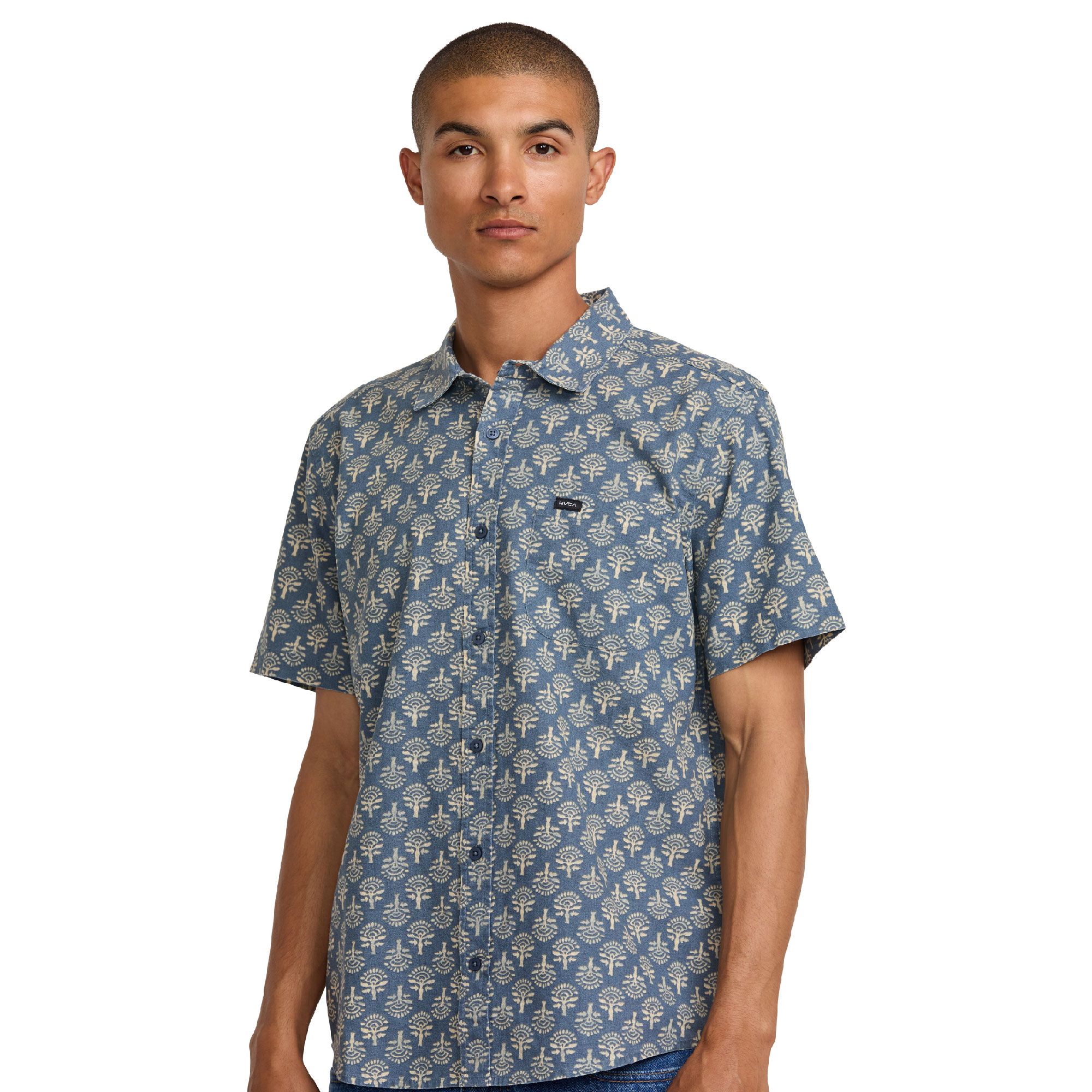 RVCA Men's Vacationist Woven T Shirt