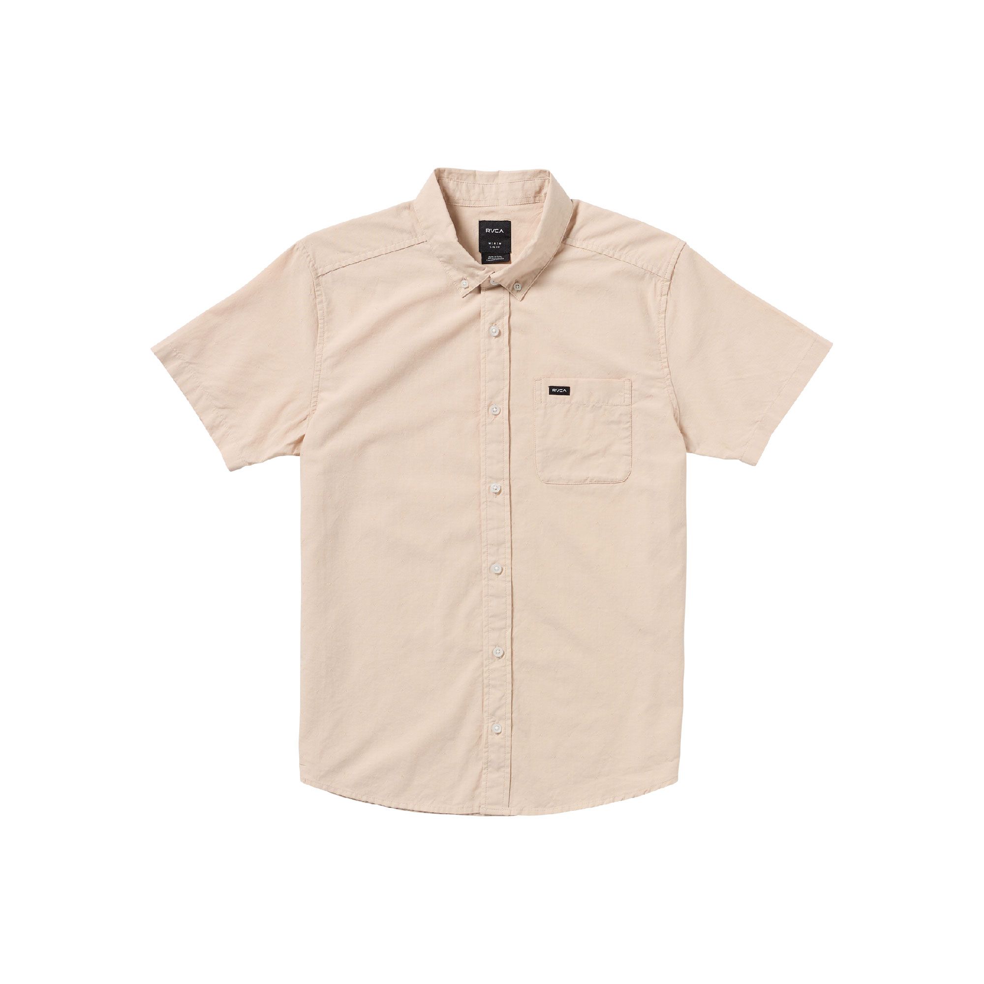 RVCA Men's That'll Do Dobby Woven T Shirt