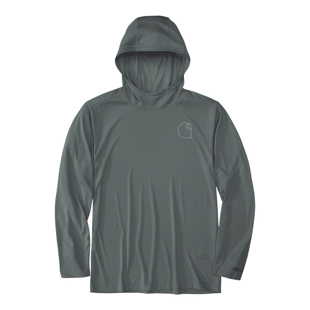 Carhartt Men's Force Sun Defender Long Sleeve Hooded T-Shirt