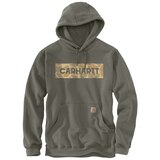 Carhartt Men's Camo Logo Pullover Hoodie Front_Flat