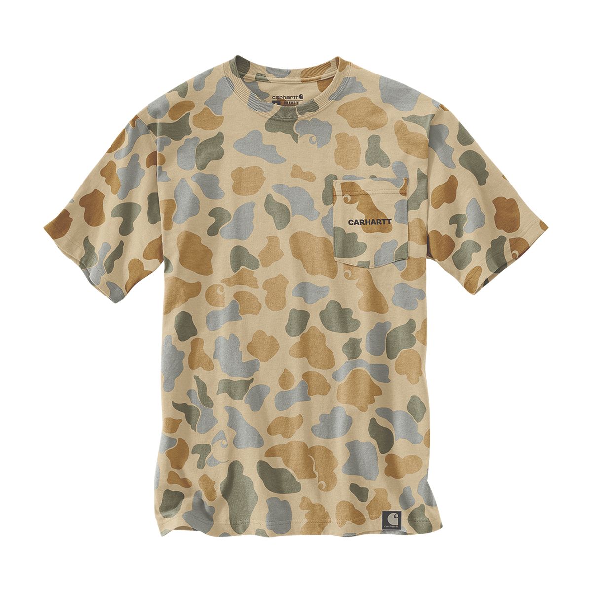 Carhartt Men's Camo Logo T Shirt