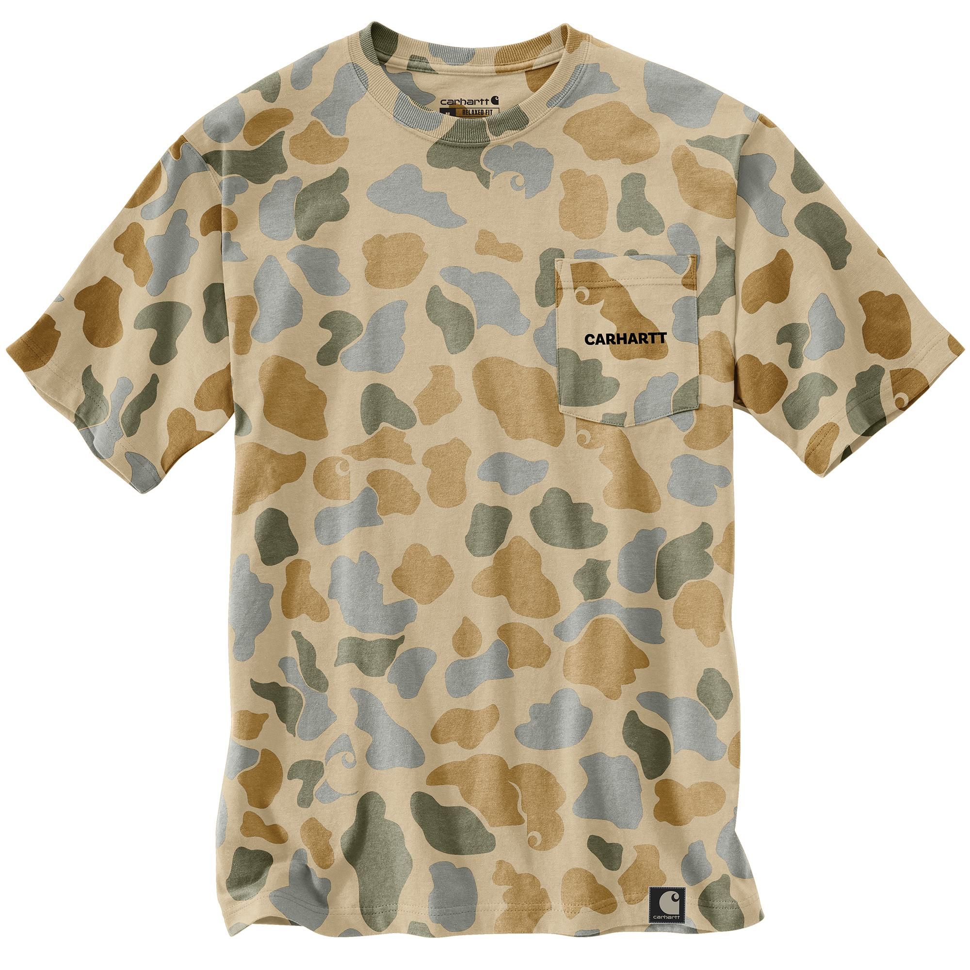 Carhartt Men's Camo Logo T Shirt