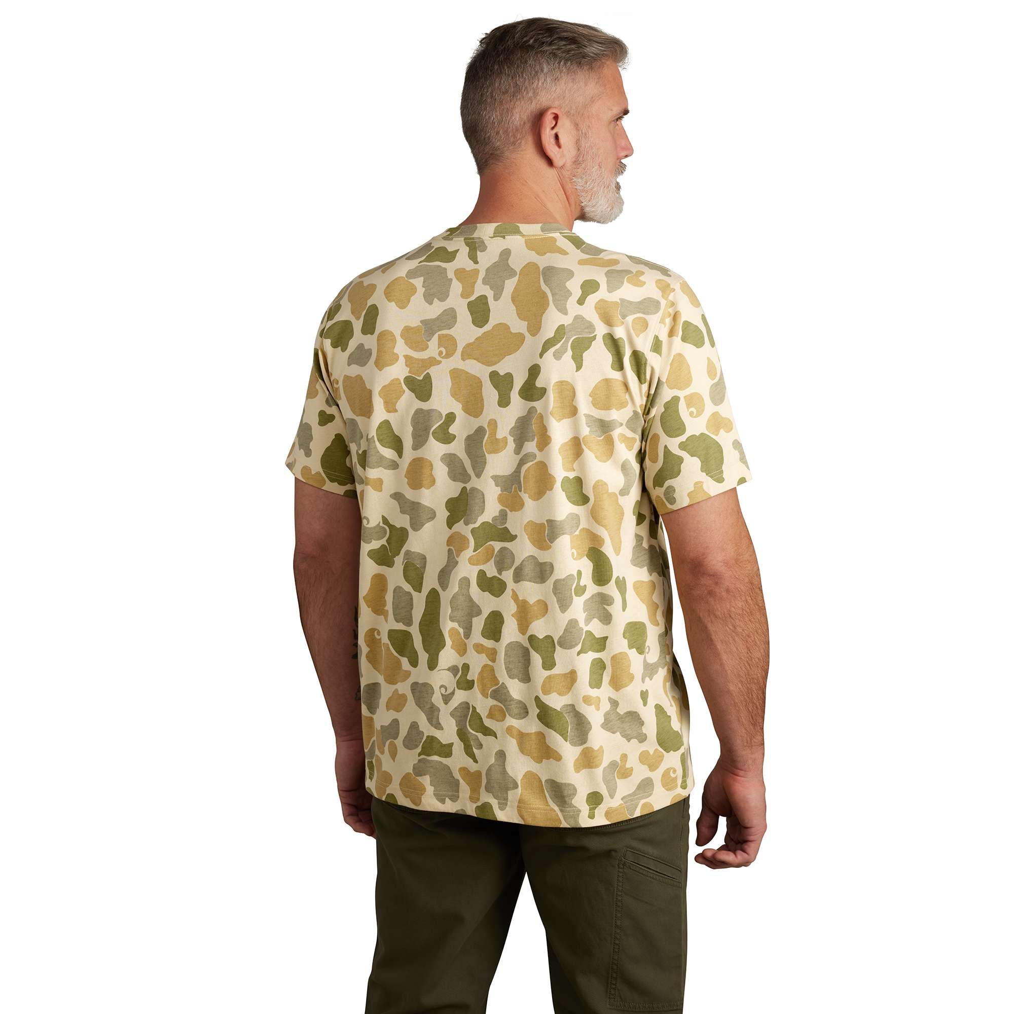 Carhartt Men's Camo Logo T Shirt