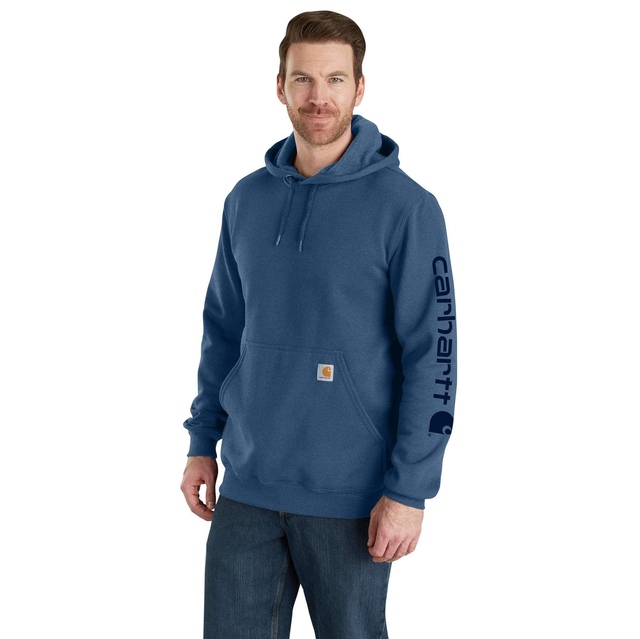 Carhartt Men's Logo Sleeve Pullover Hoodie