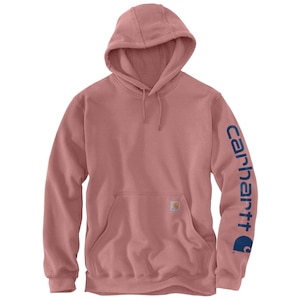 Carhartt Men's Logo Sleeve Pullover Hoodie
