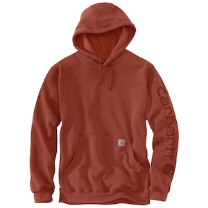 Carhartt Men's Logo Sleeve Pullover Hoodie