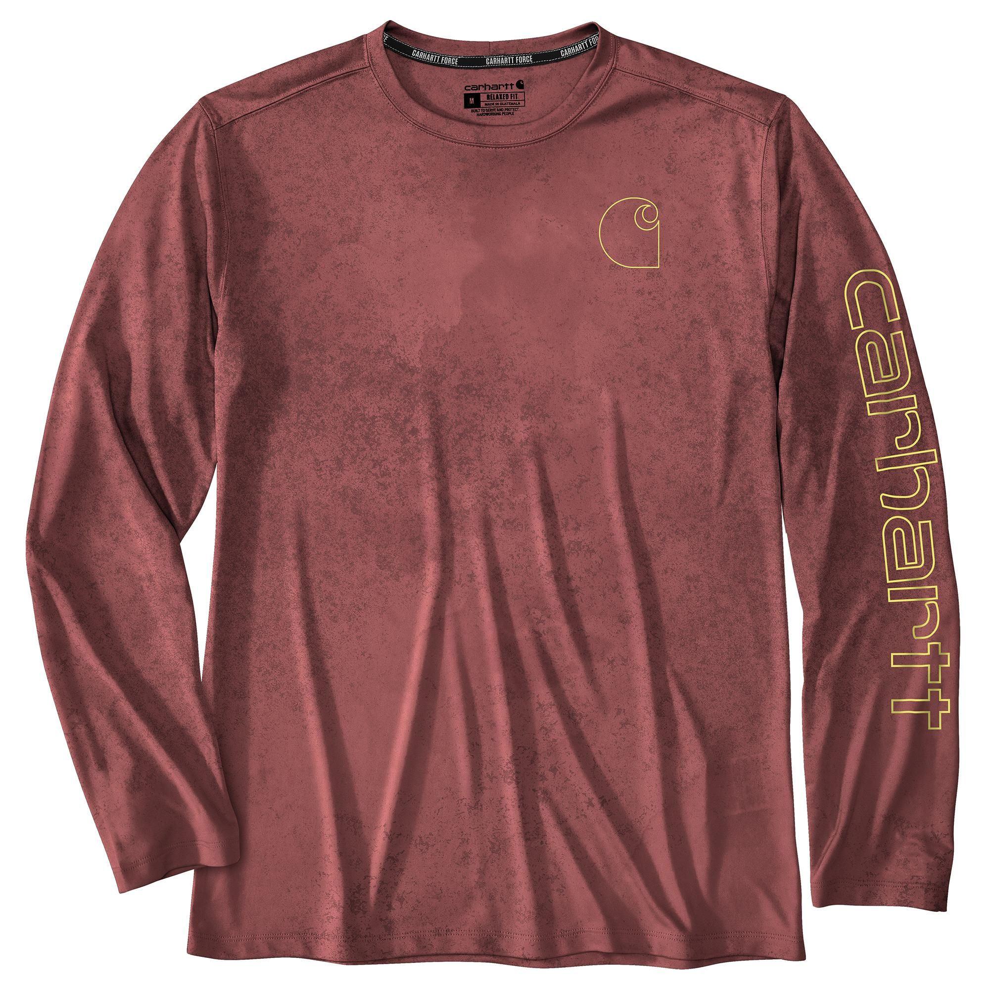 Carhartt Men's Sun Defender Print Long Sleeve T Shirt