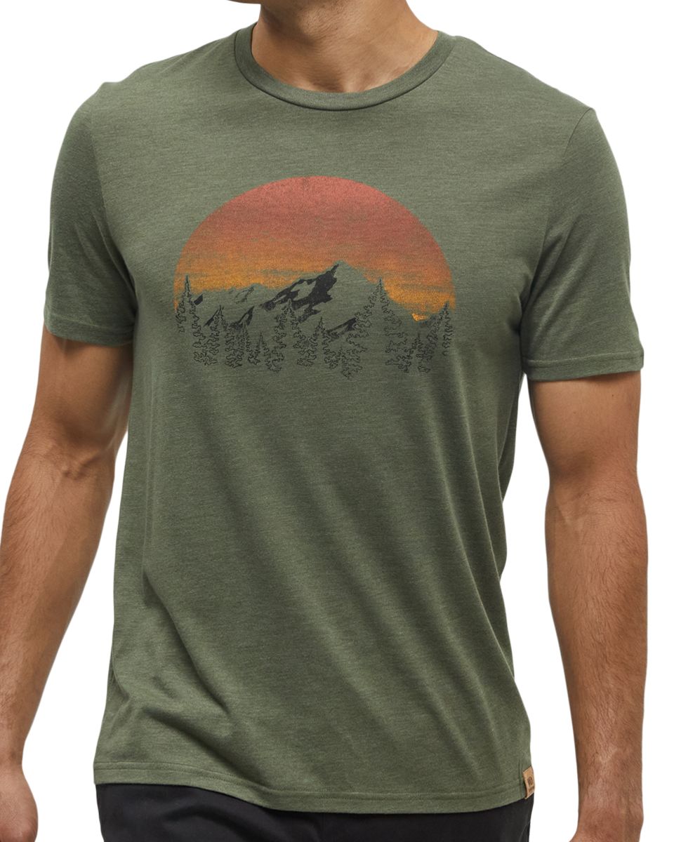 Tentree Men's Vintage Sunset T Shirt