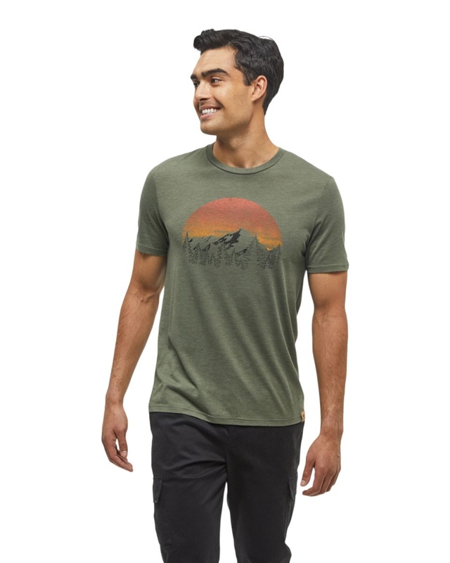 Tentree Men's Vintage Sunset T Shirt