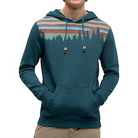 Tentree Men's Juniper Retro Hoodie Front_Flat