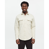Tentree Men's Colville Quilted Shacket Front_Flat