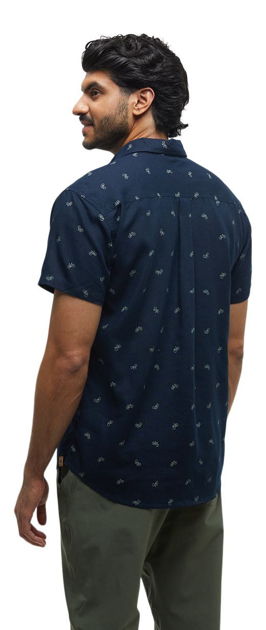 tentree Men's Bike Around Mancos Shirt