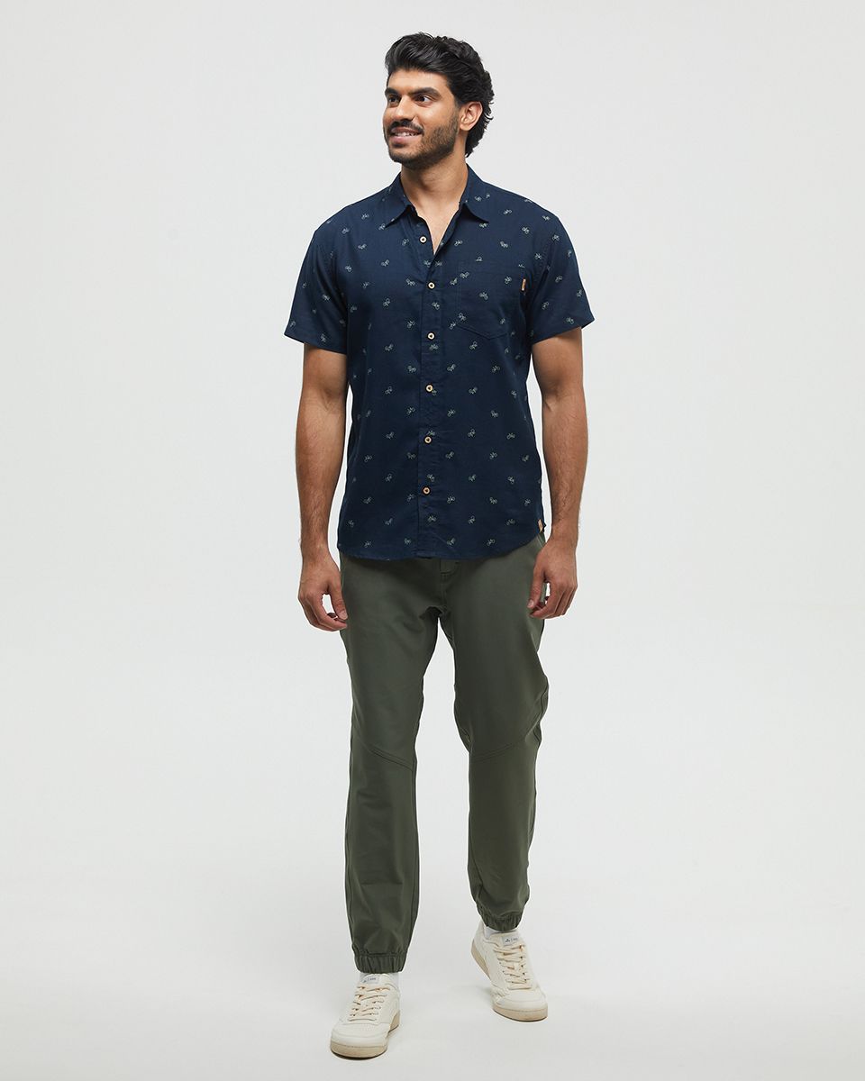 tentree Men's Bike Around Mancos Shirt