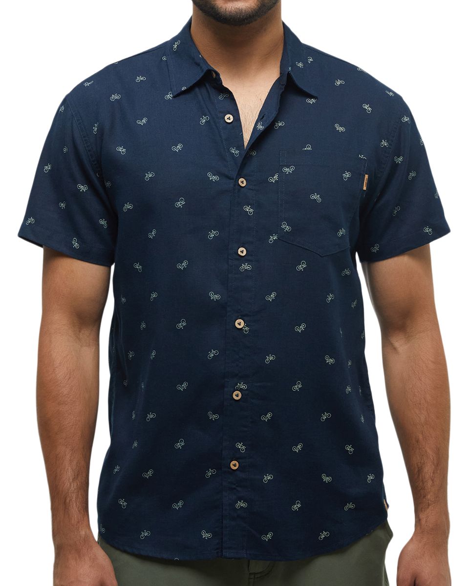 tentree Men's Bike Around Mancos Shirt