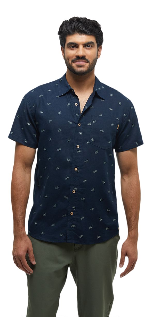 tentree Men's Bike Around Mancos Shirt