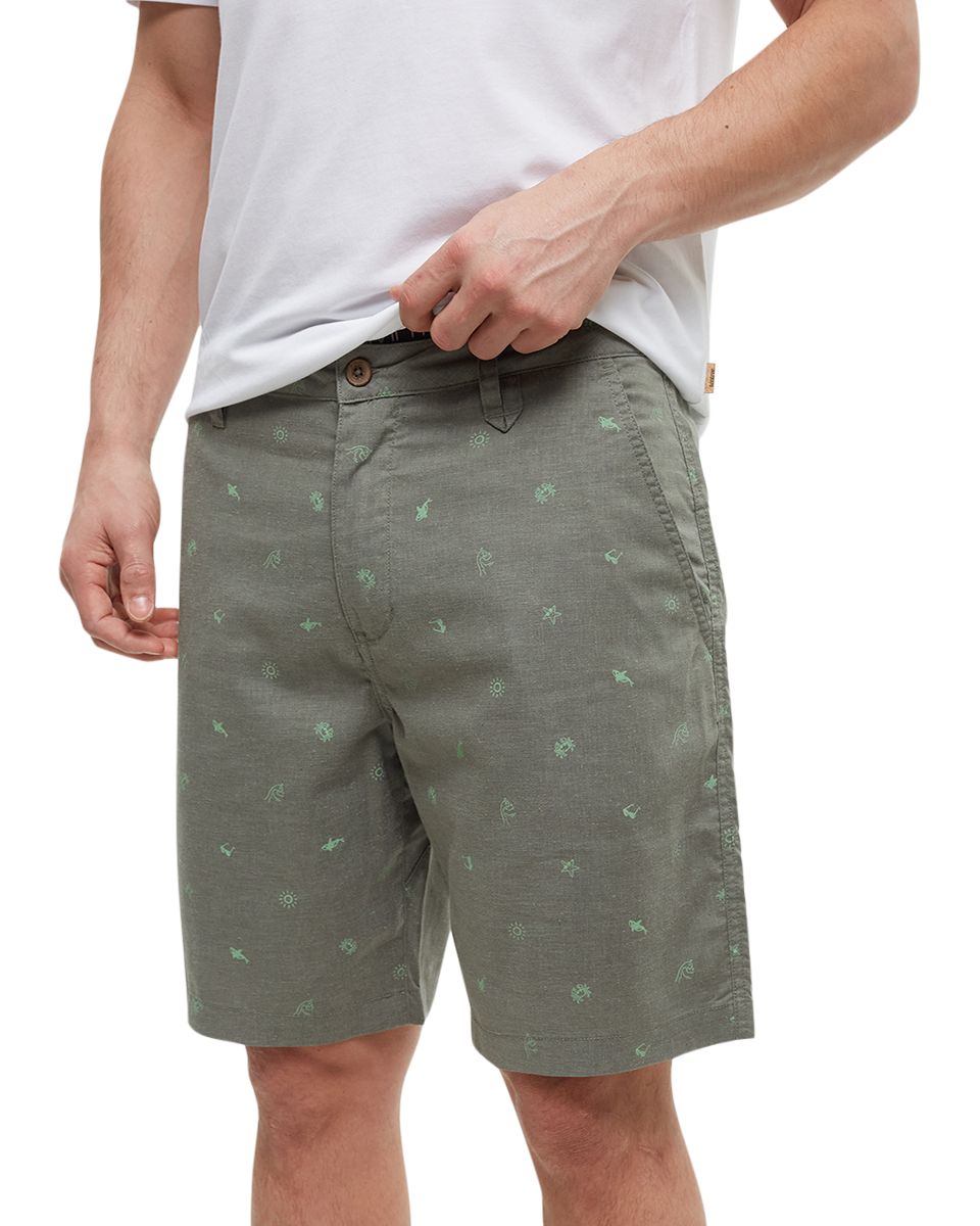 tentree Men's Latitude All Over Print Shorts