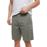 tentree Men's Latitude All Over Print Shorts Front_Angled_Left