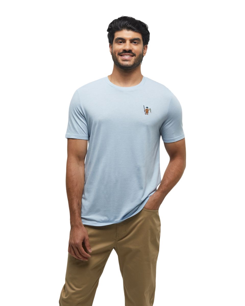 tentree Men's Sasquatch Fishing T Shirt