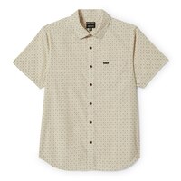 BRIXTON Men's Charter Print Woven T-Shirt Front_Flat