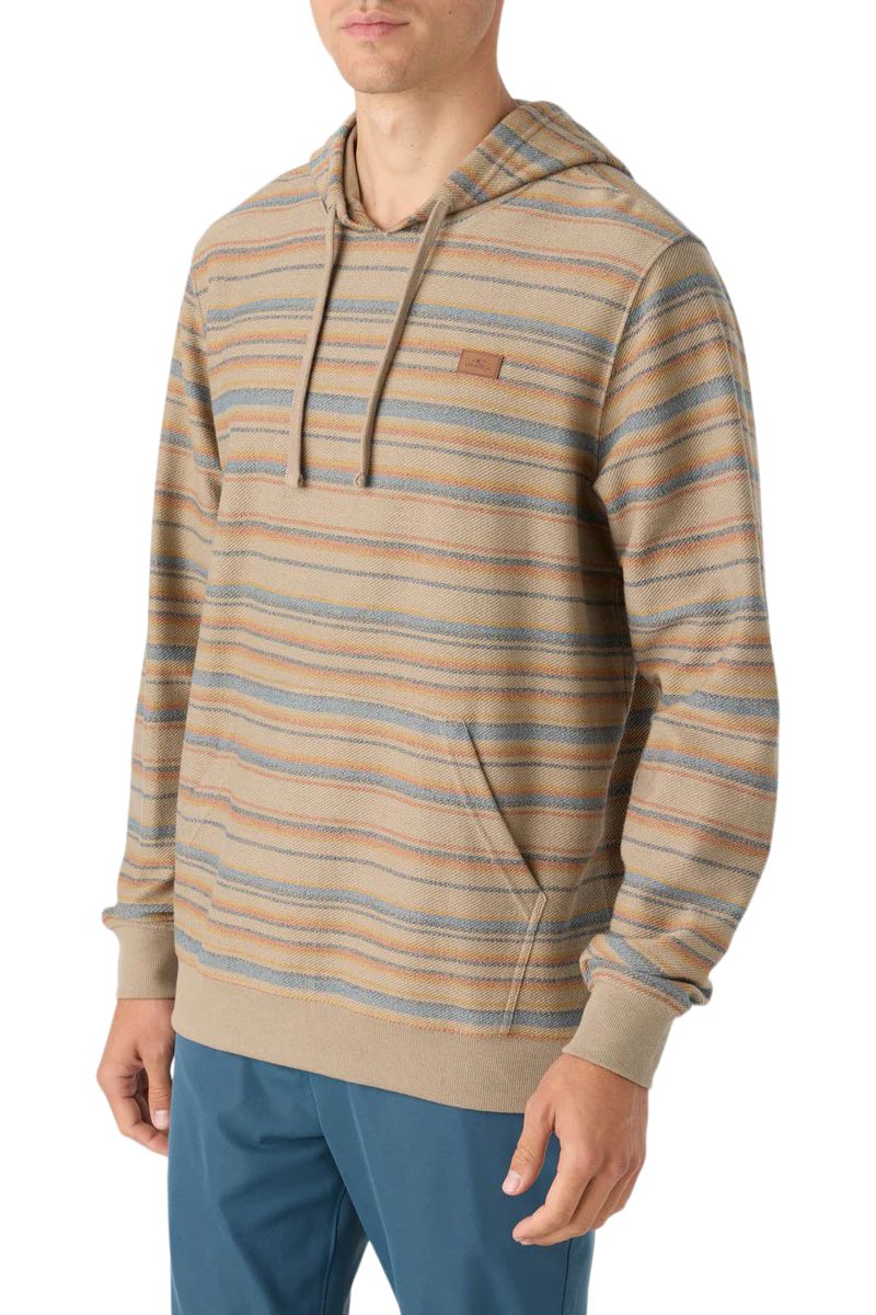 O'Neill Men's Bavaro Stripe Pullover Hoodie
