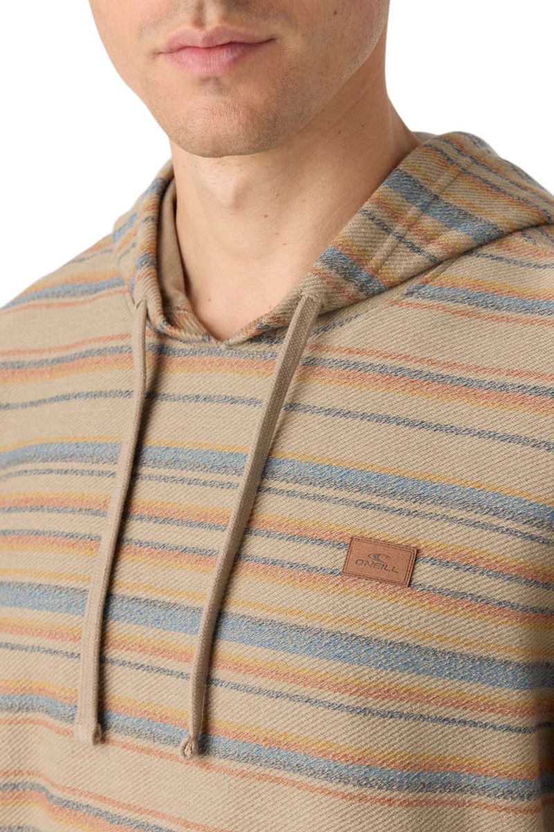 O'Neill Men's Bavaro Stripe Pullover Hoodie