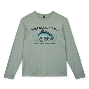 Hooke Men's Keep Salmon Wild Long Sleeve T Shirt