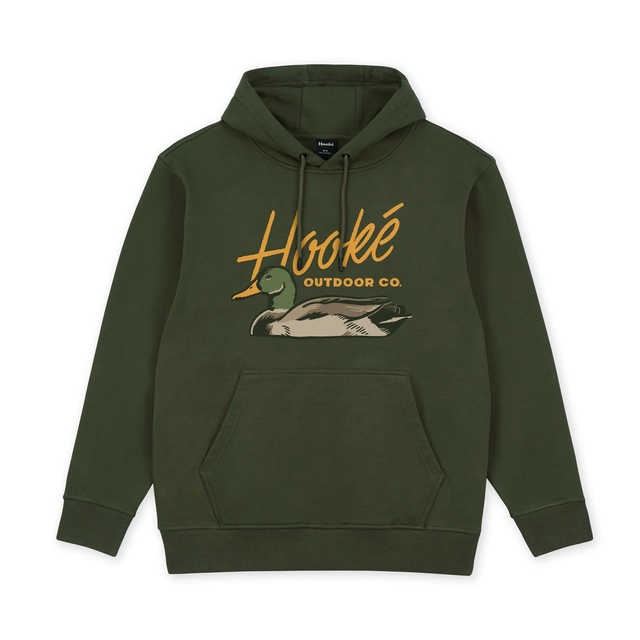 Hooke Men's Wild Duck Hoodie Front_Flat