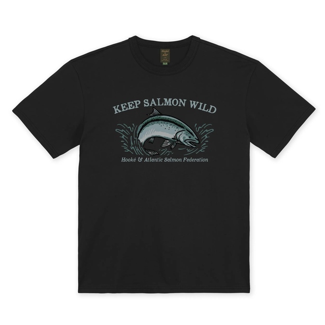 Hooke Men's Keep Salmon Wild T Shirt Front_Flat