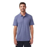 Smartwool Men's Merino Hemp Polo T Shirt Front_Flat