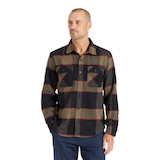 Brixton Men's Bowery Flannel Top Front_Flat