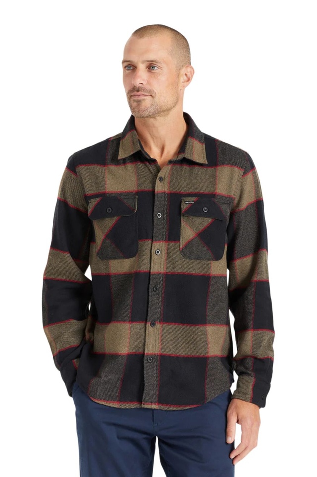 Brixton Men's Bowery Flannel Top