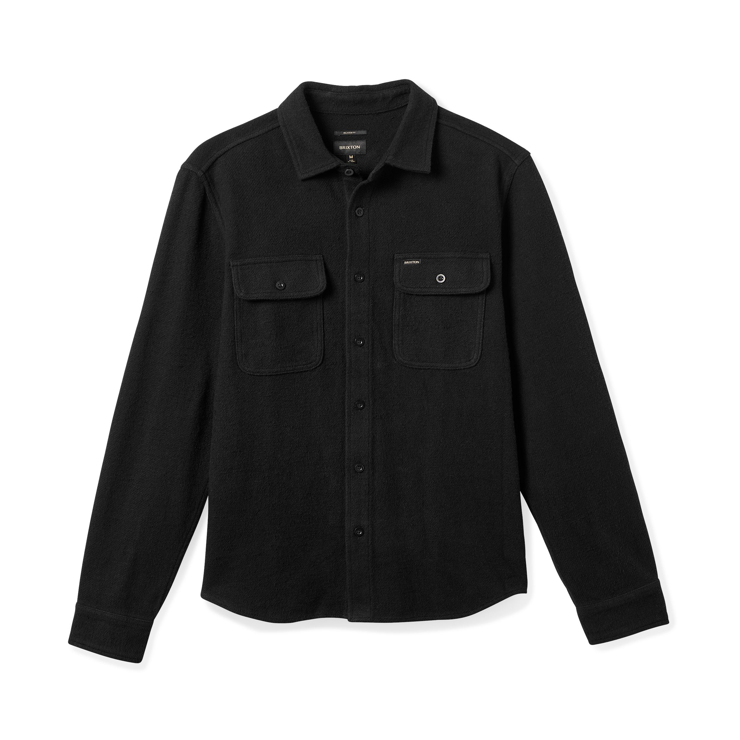 BRIXTON Men's Bowery Cotton Twill Overshirt