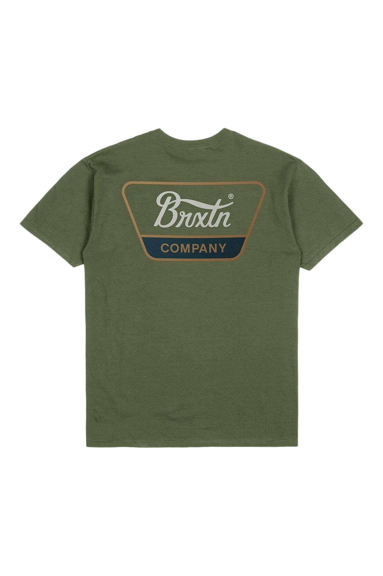 BRIXTON Men's Linwood Cotton T Shirt
