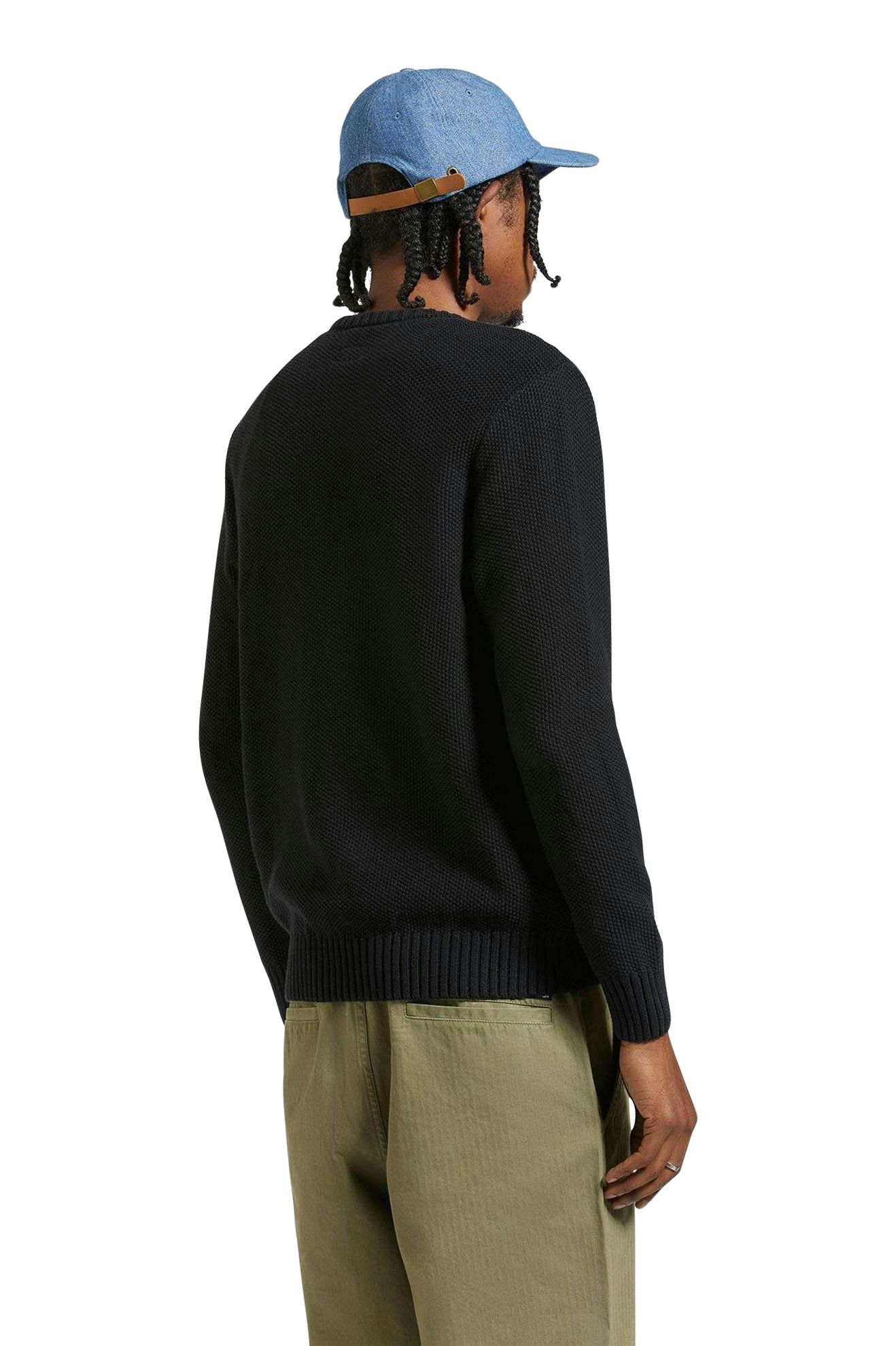 BRIXTON Men's Jacques Waffle Knit Sweater Top