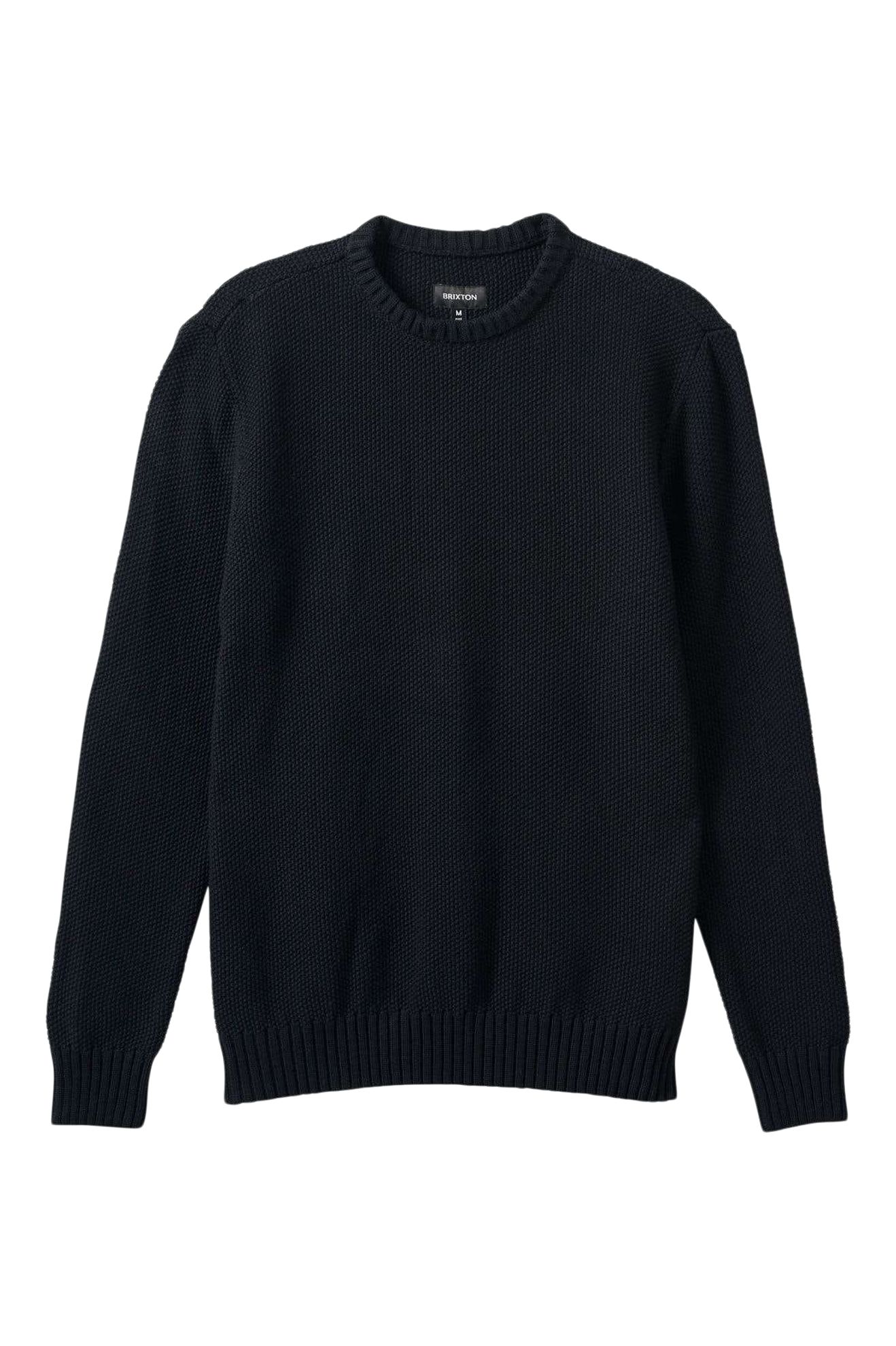 BRIXTON Men's Jacques Waffle Knit Sweater Top