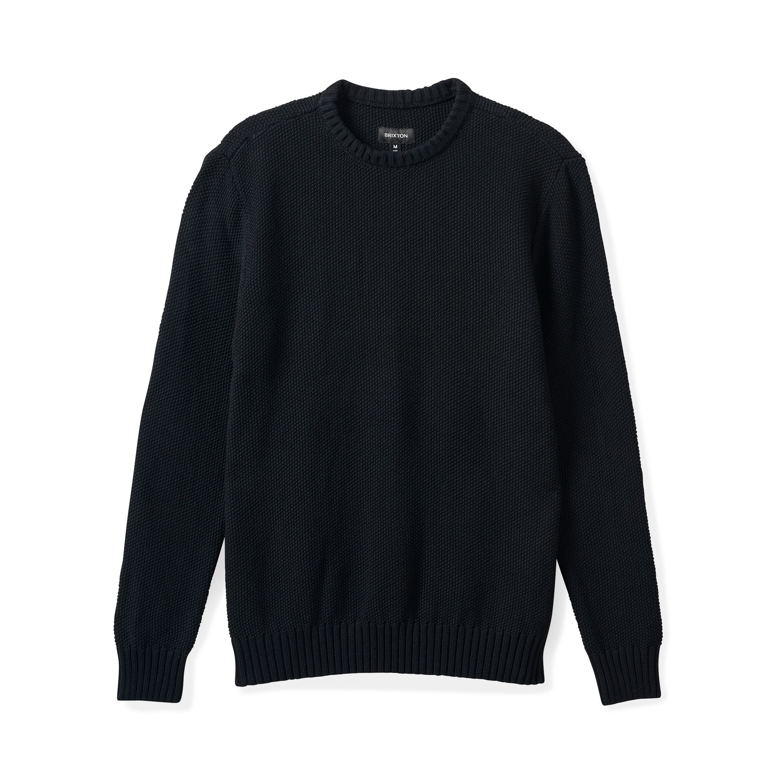 BRIXTON Men's Jacques Waffle Knit Sweater Top