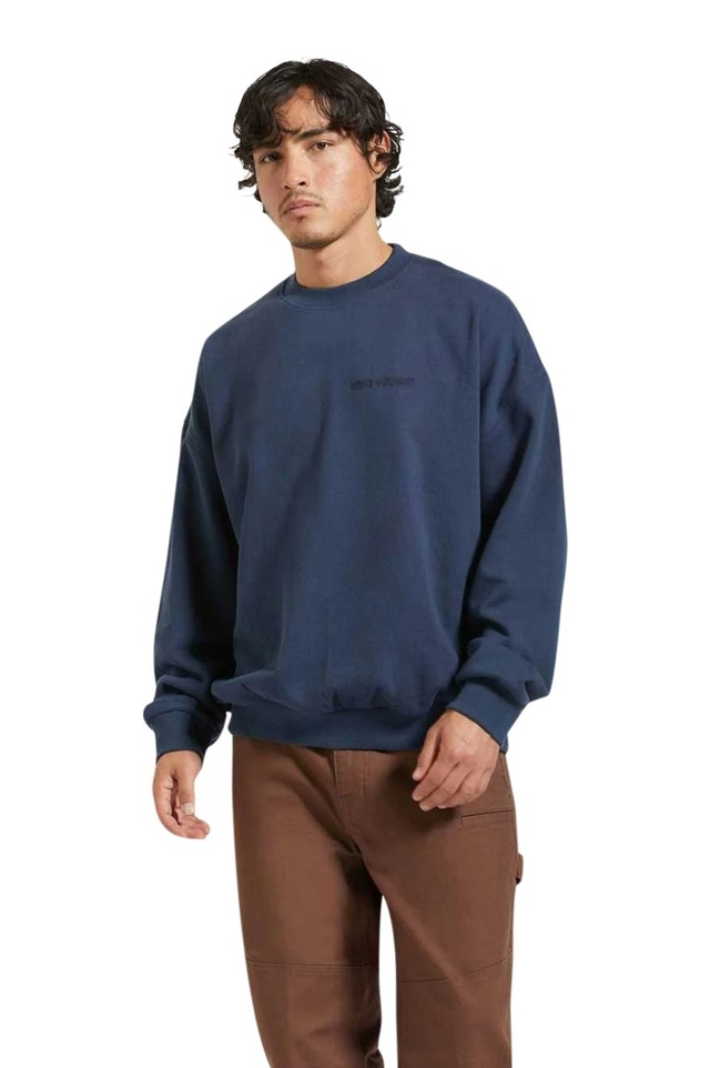 BRIXTON Men's Embroidered Heavyweight Sweatshirt