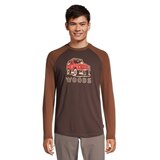 Woods Men's Dalton Long Sleeve T Shirt Front_Flat