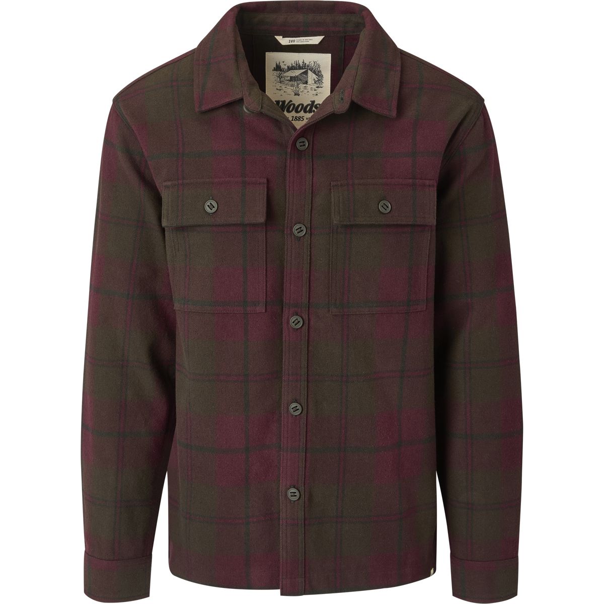 Woods Men's Heritage Flannel Shirt