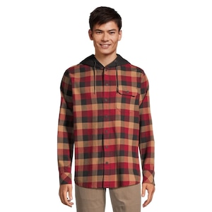 Ripzone Men's Sierra 2.0 Hooded Flannel Top