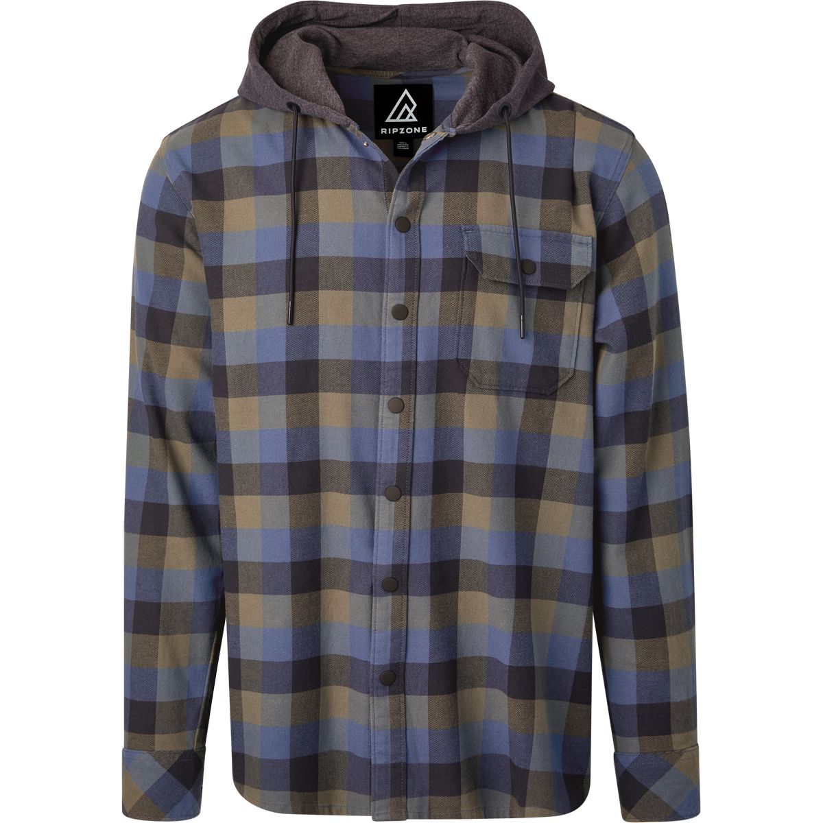Ripzone Men's Sierra 2.0 Hooded Flannel Top