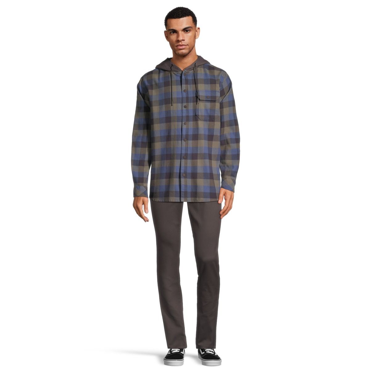 Ripzone Men's Sierra 2.0 Hooded Flannel Top