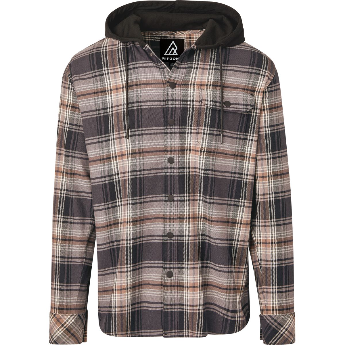 Ripzone Men's Sierra 2.0 Hooded Flannel Top