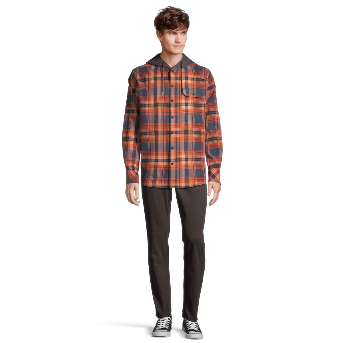 Ripzone Men's Sierra 2.0 Hooded Flannel Top