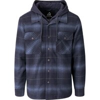 Ripzone Men's Lance 2.0 Hooded Flannel Shirt Front_Flat