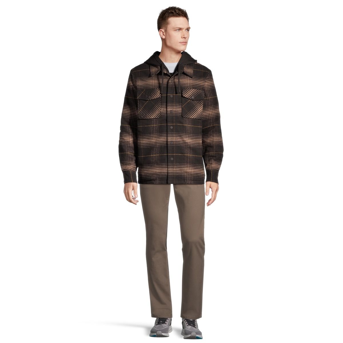 Ripzone Men's Lance 2.0 Hooded Flannel Shirt