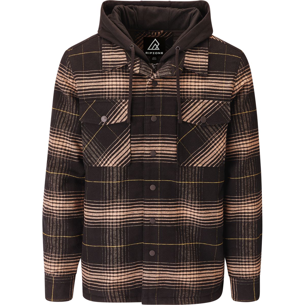 Ripzone Men's Lance 2.0 Hooded Flannel Shirt