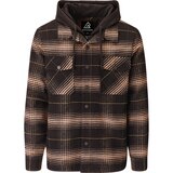 Ripzone Men's Lance 2.0 Hooded Flannel Shirt Front_Flat